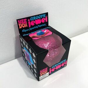 Needoh Groovy Jewel Super Sparkly Pink